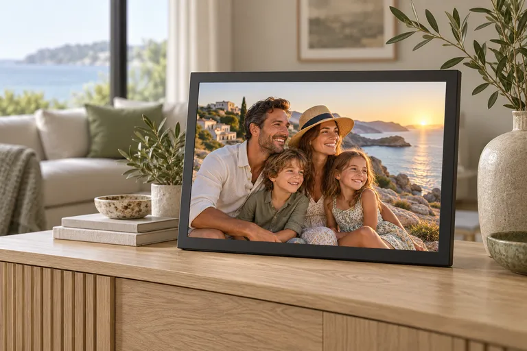 Illustrative smart display application: Photography & Memories